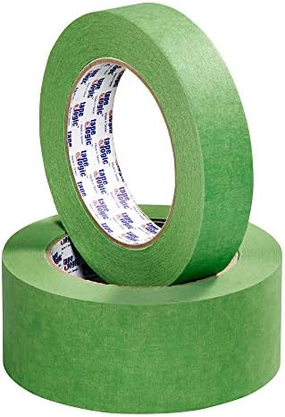 Aviditi Tape Logic 2 Inch x 60 Yards, Premium Green Painter's Tape, Pack of 12 - Great for Painting, Hard to Stick Surfaces, Sharp Paint Lines, Easy Removal and Residue Free