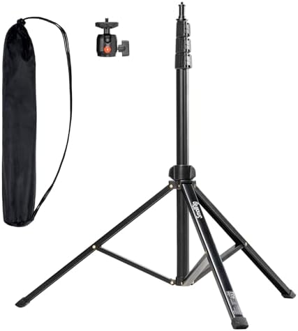 SMALLRIG RA-S200 Photography Light Stand, 6.6ft Aluminum Lighting Tripod