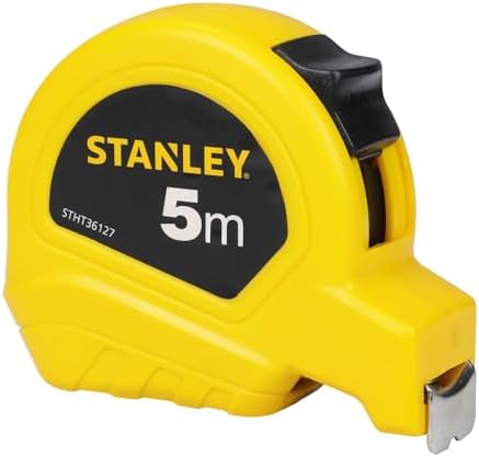 Stanley STHT36127-812 Plastic 5m Tape (Yellow)