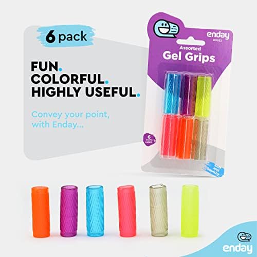 Emraw Soft & Squishy Gel Pencil Grips Assorted Colors Kids Handwriting Pen Grip Children Comfort Writing Posture Correction Tool For Preschoolers (30 Pieces)