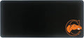 Campbell University Classic Cloth Desk Mat, Durable Office Supplies, Non-Slip Base, Responsive Desk Pad with Smooth Cloth Surface, Black