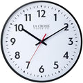 La Crosse Clock 404-3048-INT 19-inch Commercial Silent Quartz Analog Wall Clock