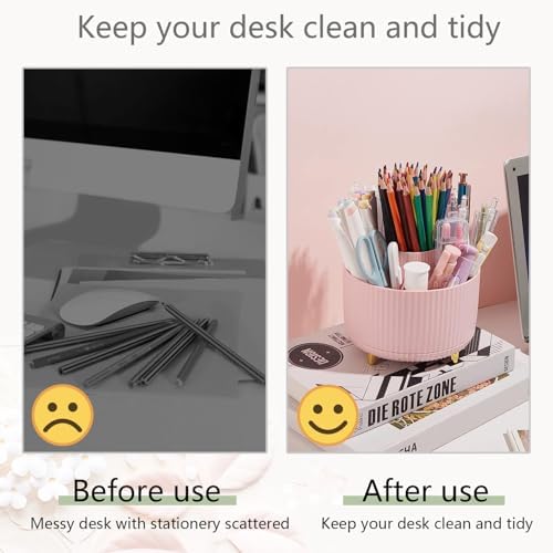 Office Supplies,School Supplies,Pink Desk Accessories,Desk Organizer,Scissors,Stapler,Tape Dispenser,Binder Clips,Staples,Staple Remover,Sticky Notes,Clear Tape,Pen,Ruler,Best Gift,11pcs