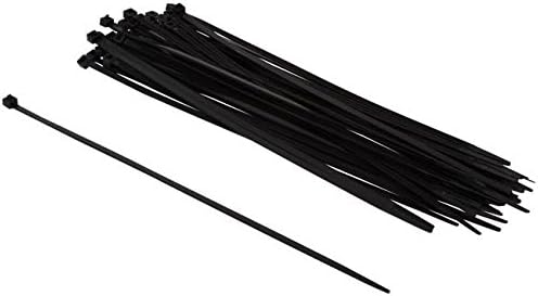 C2G 43223 11.5 Inch Releasable/Reusable Cable Tie Multipack (50 Pack) TAA Compliant, Black - TAA Compliant