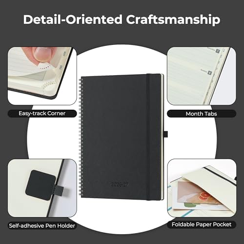 Planner 2026-2027 Daily Daily Weekly and Monthly,11.5"x8.5"