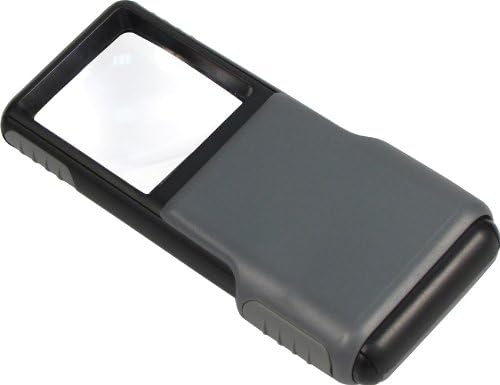 Carson MiniBrite 5x LED Lighted Slide Out Pocket Magnifying Glass