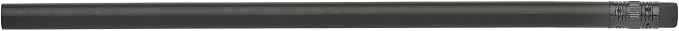 Pencil Guy Blank Black Matte Round Pencils, Black Matte