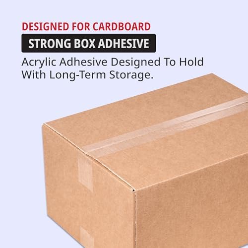 Tape Logic Acrylic Packing Tape, 2" x 55 Yards, 3.5 Mil, Clear, 6-Pack