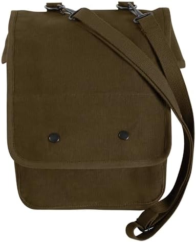 Rothco Canvas Map Case Shoulder Bag with Organizer Pocket
