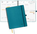 POPRUN 2027 Planner, 8.5'' x 10.5'', Weekly and Monthly Daily Calendar Book