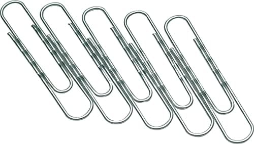 Q-Connect KF02025Q Paperclip 50mm Corrugated, 10 Packs of 40, 400 Total (Pack of 10)