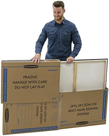 Bankers Box 3-Pack Adjustable TV/Picture/Mirror Moving Boxes