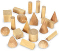 Learning Resources Wood Geometric Solids -