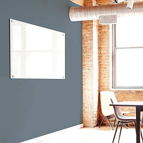 Quartet Dry Erase Board, Magnetic Whiteboard 4' x 3', Glass Board for Wall, Infinity, Brilliance White (G24836W)