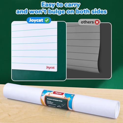 JoyCat Giant Magnetic Notebook Paper, 22 x 28 Dry Erase Lined Sheet