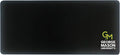 George Mason University Classic Cloth Desk Mat, Durable Office Supplies, Non-Slip Base, Responsive Desk Pad with Smooth Cloth Surface, Black