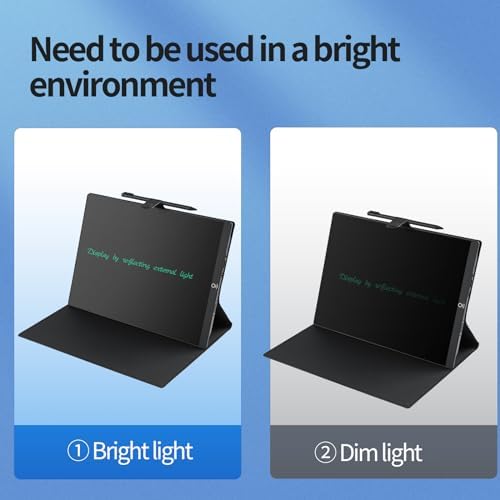 LCD Writing Tablet 11.5in, Bezel-Free Digital Notepad Ultra-Slim Reusable