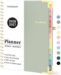 Forvencer Academic Planner 2026-2027, Weekly & Monthly Hardcover Planner A4