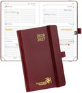 POPRUN 2026-2027 Academic Small Weekly Planner, 4" x 6.25" Purse Calendar
