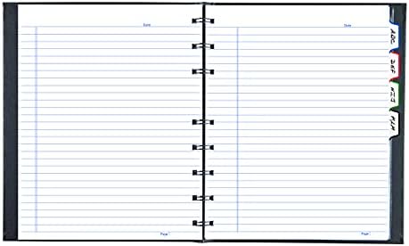 Blueline Notepro Composition Notebook, Black, 9.25 x 7.25 inches, 192 Ruled Pages (A9C.81) - (Pack of 5)
