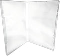 (5) CheckOutStore Plastic Storage Cases for Rubber Stamps, 1/2" (14mm) inch Spine Size (Clear)