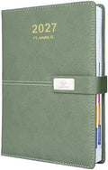2027 Daily Planner - One Page per Day, 2027 Hourly Daily Calendar Book