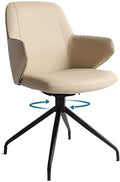 Office Chair Leisure Computer Chair Home Comfortable Sedentary Study Bedroom Backrest Swivel Chair Office Chair (Color: Grey) (Color : Grey) (Beige)