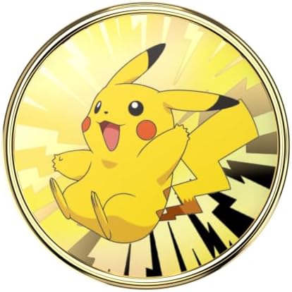 PopSockets Adhesive Phone Grip, Holder- Pikachu Spark