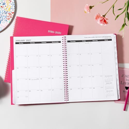 Monthly Planner 2026-2031 - 5 Year Planner, 2026-2031 Monthly Calendar