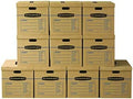 Bankers Box 10-Pack Large Classic Moving Boxes with Reinforced Handles