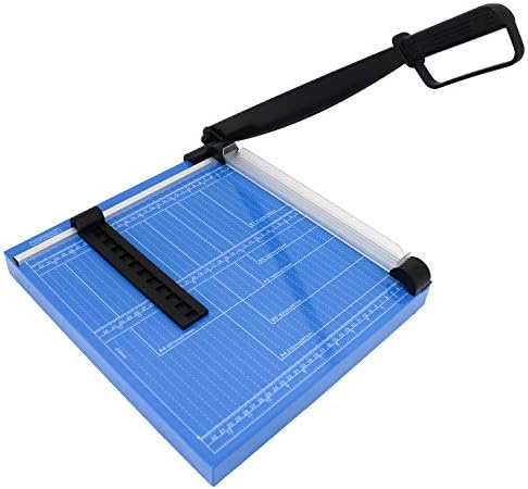 HFS(R) 12” A4 Paper Cutter Multi-Purpose Trimmer for Copper Sheet, Leather, Plastic Sheet, Iron Sheet, Non-Woven Fabric 12 Sheets 80-gram Paper Vinyl Cutter