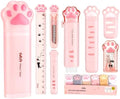 9Pcs Cute School Supplies, Cute Stationery,Includs Pencil Sharpener