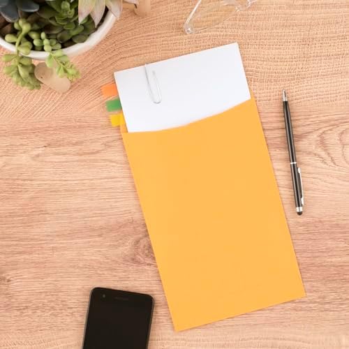Mead Envelopes, 6" x 9", Clasp Closure, Brown Kraft All-Purpose 24-lb Paper Mailing Envelopes, 25 Count (76018)
