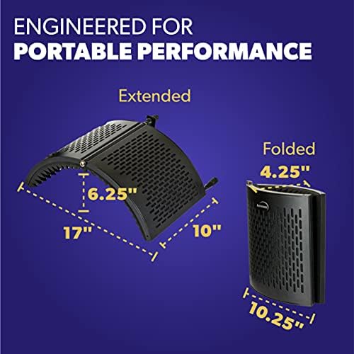 PRO Isolation Shield - Microphone Reflection Filter for Recording - Mic Studio Equipment