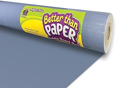 Teacher Created Resources Aegean Blue Better Than Paper Bulletin Board Roll (TCR77435)