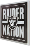 YouTheFan NFL Las Vegas Raiders Slogan Series 3D Wall Art