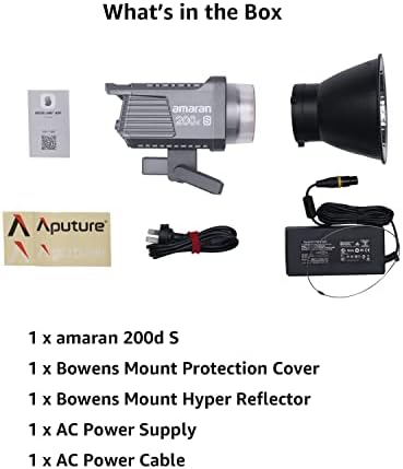 amaran 200dS LED Video Light, 200W Studio Light Bluetooth App Control