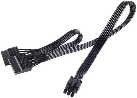 SilverStone Technology Flat Flexible Short Cable Set Designed for SilverStone Modular Power Supplies PP05-E