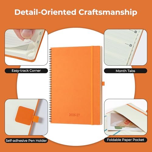 Planner 2026-2027 Daily Daily Weekly and Monthly,11.5"x8.5"