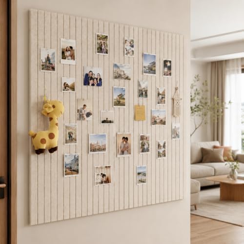 Large Oatmeal Felt Bulletin Board 16-Pack, 48" x 48" Corkboards