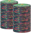Duck Brand Duct Tape Colors and Patterns, 1.88 Inches x 10 Yards, Digital Glitch Duct Tape Pattern, 6 Rolls