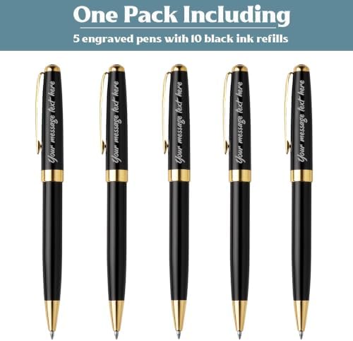 Personalized Business Pens-Custom Your Name or Message on the ball pens