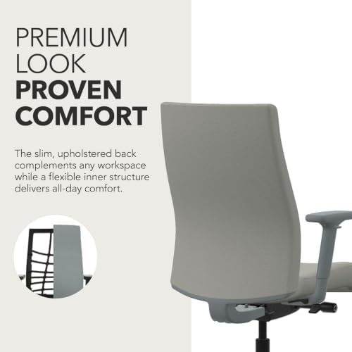 HON Ignition 2.0 Ergonomic Office Chair, Lumbar Support, Desk Chair, Fog