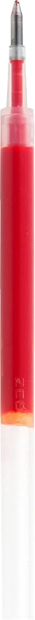 Zebra Pen LV-Refill for Gel Ink Pens, Medium Point, 0.7mm, Red Ink, 6-Pack