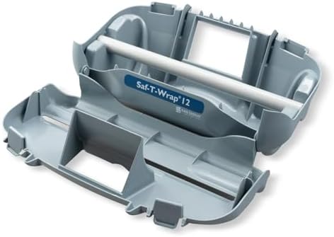 Carlisle FoodService Products SW12 Saf-T-Wrap Foil/Film Dispener for 12" Rolls,Gray