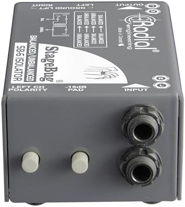 Radial StageBug SB-5 Laptop DI