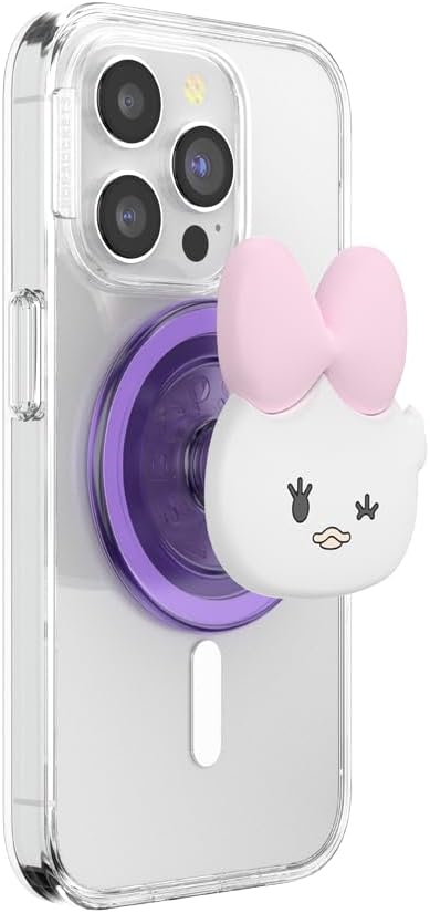 PopSockets Phone Grip for MagSafe, Magnetic Holder, Phone Stand, Disney - Kawaii Daisy