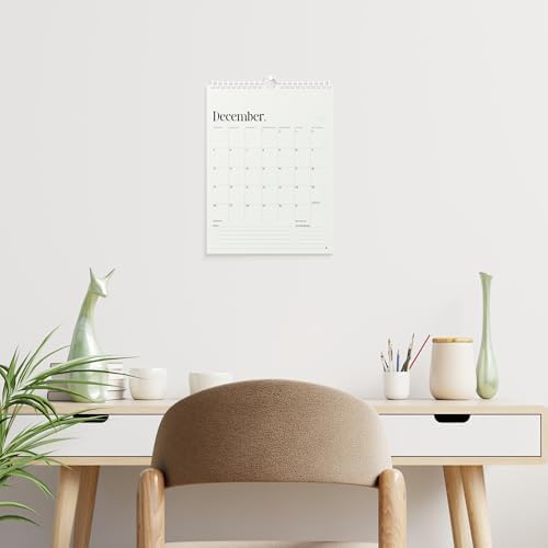 Karto Wall Calendar 2026-2027 8.5x11 in - New Beige