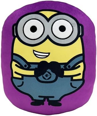 Northwest Despicable Me 4 Bello Pick Me Cloud Pillow 12" – Minions Plush Stuffed Toy for Kids & Adults, Cartoon Character Throw Pillow, Bedroom Decor, Gift for Fans