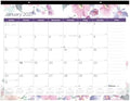 Blueline® 2027 Colorful Monthly Desk Pad Calendar, 12 Months, January to December, 22" x 17", Passion (C194113)